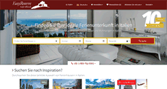 Desktop Screenshot of italy-villas.de